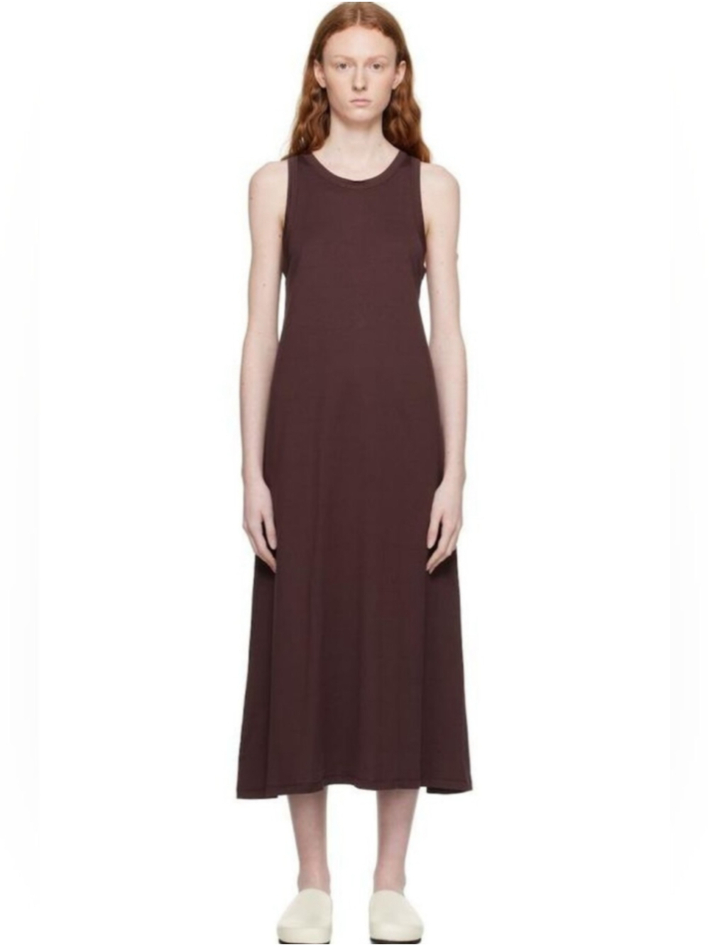 STUDIO NICHOLSON FLINT DRESS IN OXBLOOD size M(3) in EUC